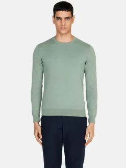 Men Sisley Jumpers & Knitwear<Solid Colored Sweater