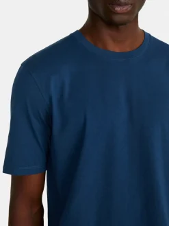 Men Sisley T-Shirts<Solid Colored T-Shirt