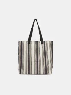 Men Sisley Bags & Rucksacks<Striped Tote Bag
