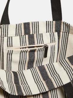 Men Sisley Bags & Rucksacks<Striped Tote Bag