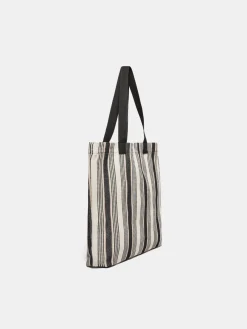 Men Sisley Bags & Rucksacks<Striped Tote Bag