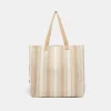 Men Sisley Bags & Rucksacks<Striped Tote Bag