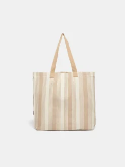 Men Sisley Bags & Rucksacks<Striped Tote Bag
