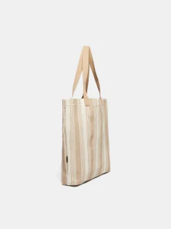 Men Sisley Bags & Rucksacks<Striped Tote Bag