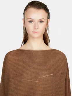 Women Sisley Jumpers & Knitwear<Sweater With Kimono Sleeves