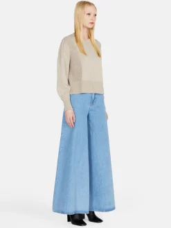 Women Sisley Jumpers & Knitwear<Sweater With Ribs