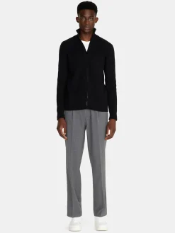 Men Sisley Jumpers & Knitwear<Sweater With Zip
