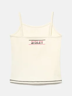 Girls Sisley Tops & T-Shirts<Tank Top With Logo