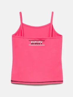 Girls Sisley Tops & T-Shirts<Tank Top With Logo