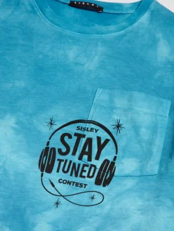 Boys Sisley Shirts & T-Shirts<Tie-Dye T-Shirt With Print