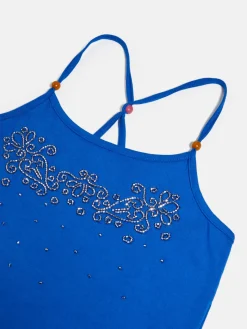 Girls Sisley Tops & T-Shirts<Top With Beads
