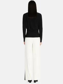 Women Sisley Trousers<Trousers With Clashing Slits
