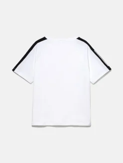 Boys Sisley Shirts & T-Shirts<T-Shirt With Bands And Logo