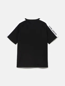 Boys Sisley Shirts & T-Shirts<T-Shirt With Bands And Logo