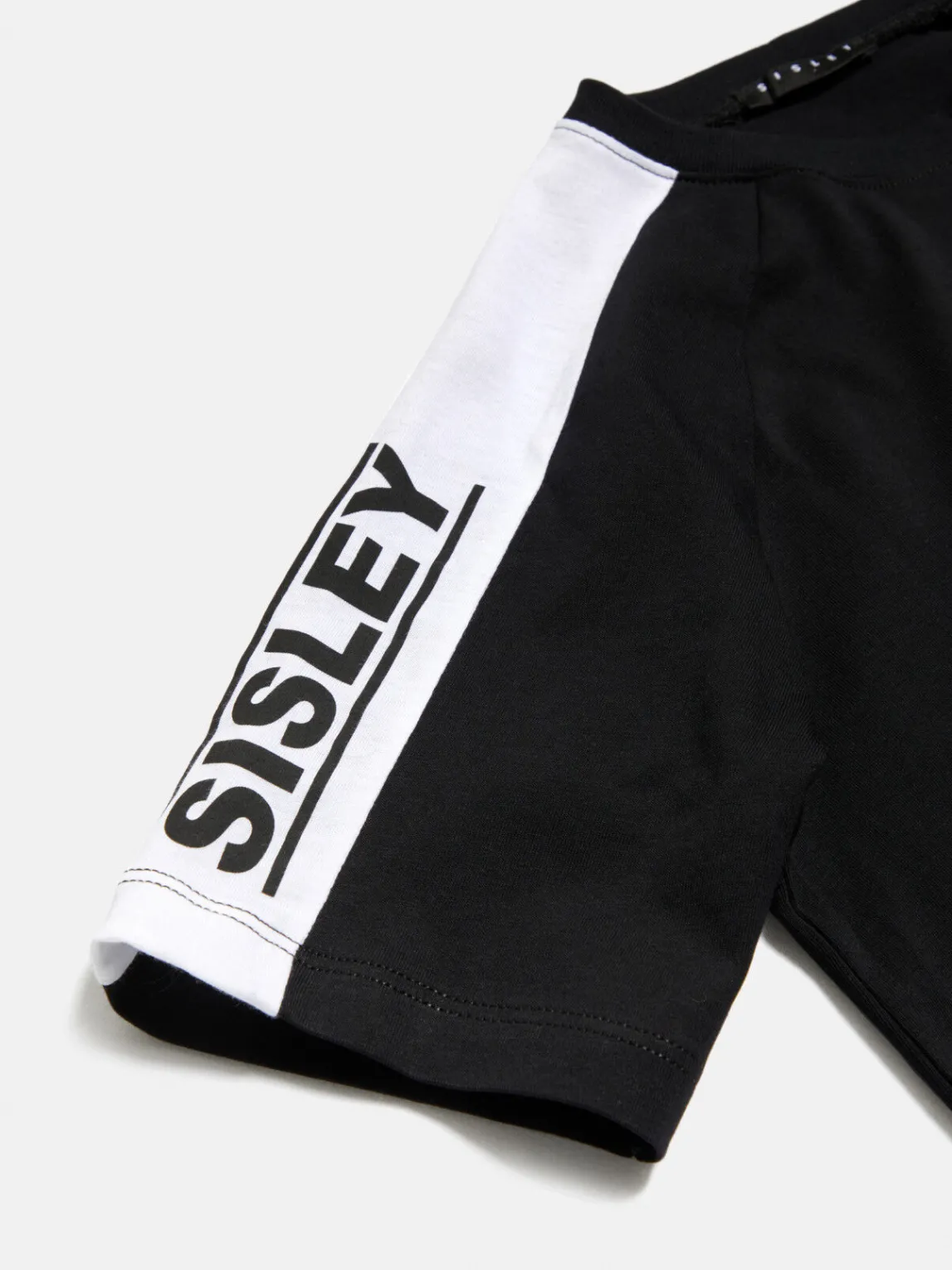 Boys Sisley Shirts & T-Shirts<T-Shirt With Bands And Logo