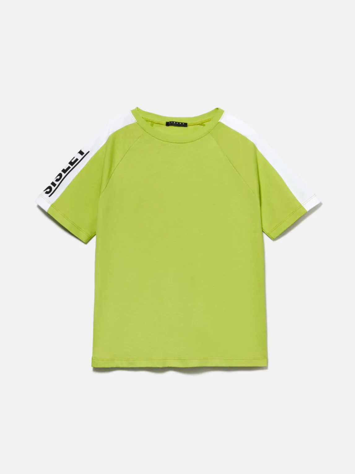 Boys Sisley Shirts & T-Shirts<T-Shirt With Bands And Logo