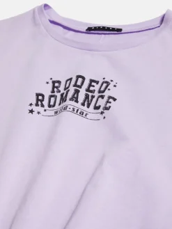 Girls Sisley Tops & T-Shirts<T-Shirt With Knot And Print