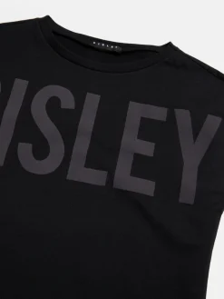 Girls Sisley Tops & T-Shirts<T-Shirt With Logo