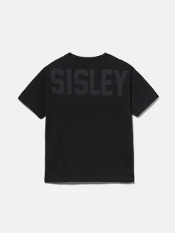 Boys Sisley Shirts & T-Shirts<T-Shirt With Pocket And Logo