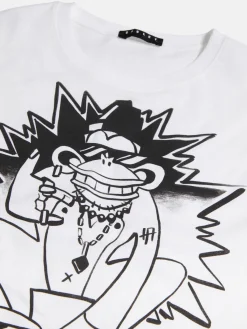 Boys Sisley Shirts & T-Shirts<T-Shirt With Print
