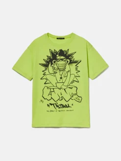 Boys Sisley Shirts & T-Shirts<T-Shirt With Print