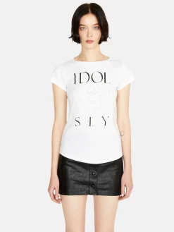Women Sisley Tops & T-Shirts<T-Shirt With Print