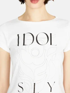 Women Sisley Tops & T-Shirts<T-Shirt With Print