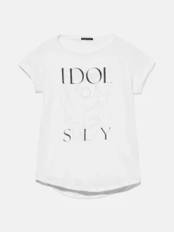 Women Sisley Tops & T-Shirts<T-Shirt With Print