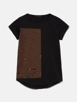 Women Sisley Tops & T-Shirts<T-Shirt With Print