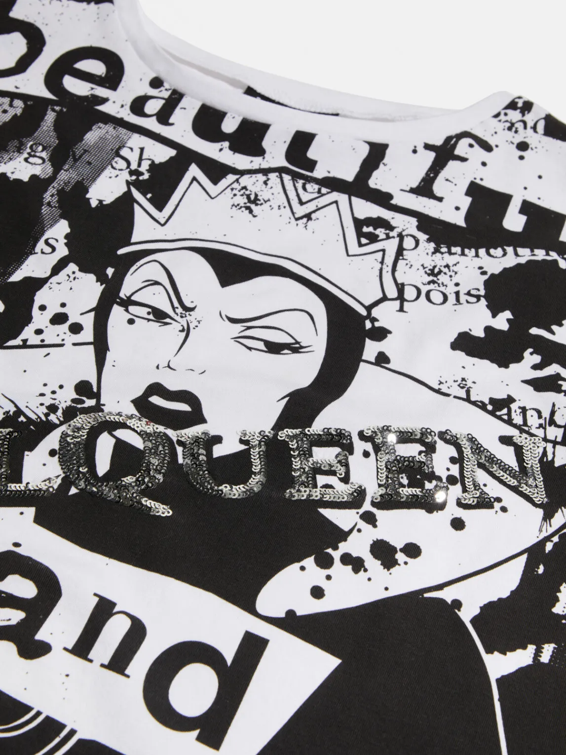 Girls Sisley Tops & T-Shirts<T-Shirt With Print And Sequins ©Disney