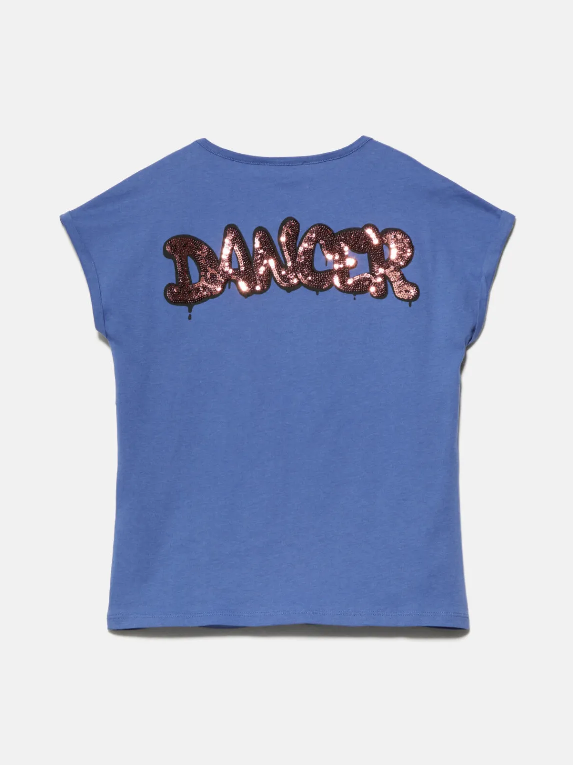 Girls Sisley Tops & T-Shirts<T-Shirt With Print And Sequins