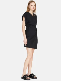Women Sisley Dresses<Twisted Dress In Linen