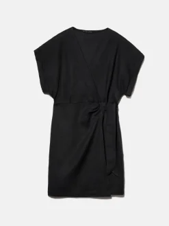 Women Sisley Dresses<Twisted Dress In Linen