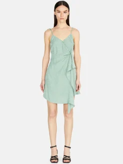 Women Sisley Dresses<Twisted Dress With Rouches
