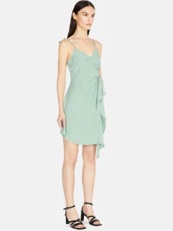 Women Sisley Dresses<Twisted Dress With Rouches