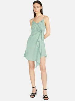 Women Sisley Dresses<Twisted Dress With Rouches