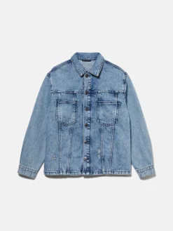 Boys Sisley Jackets & Coats<Used Look Jean Jacket
