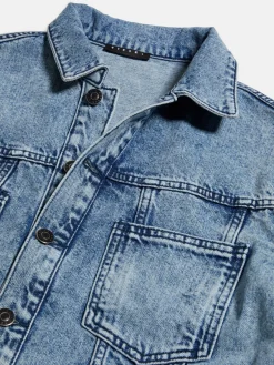 Boys Sisley Jackets & Coats<Used Look Jean Jacket