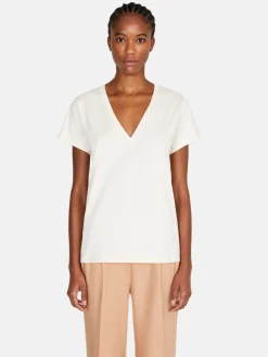 Women Sisley Tops & T-Shirts<V-Neck T-Shirt