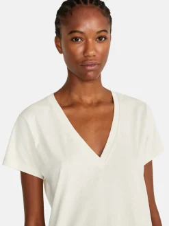 Women Sisley Tops & T-Shirts<V-Neck T-Shirt