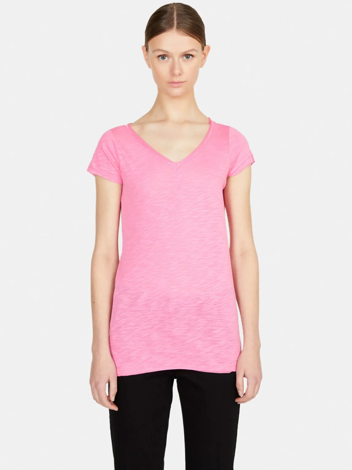 Women Sisley Tops & T-Shirts<V-Neck T-Shirt