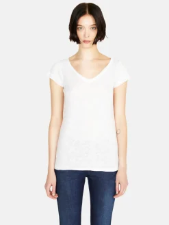 Women Sisley Tops & T-Shirts<V-Neck T-Shirt