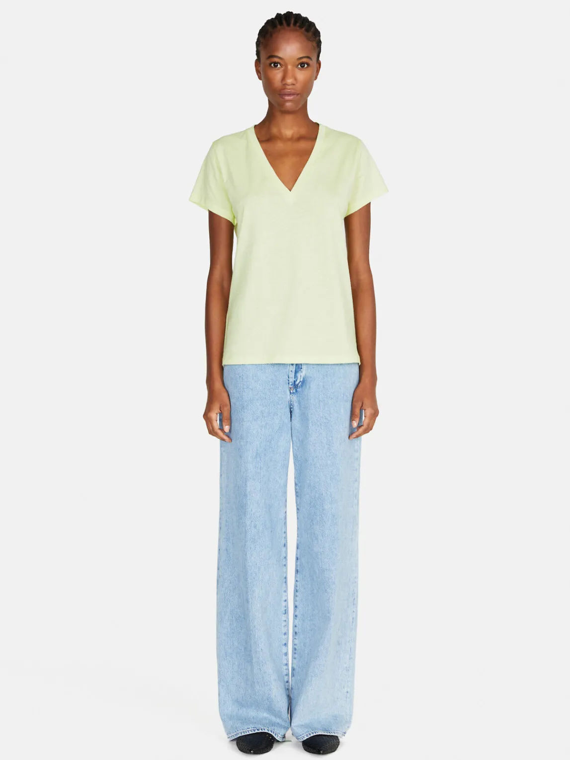 Women Sisley Tops & T-Shirts<V-Neck T-Shirt