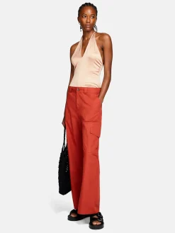 Women Sisley Trousers<Wide Fit Cargo Trousers