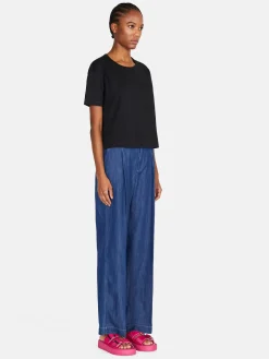 Women Sisley Trousers<Wide Fit Chambray Trousers