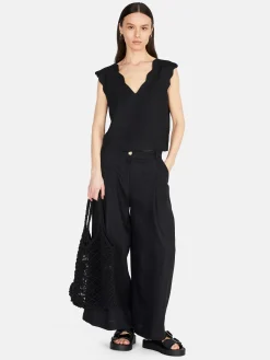 Women Sisley Trousers<Wide Leg Trousers In Linen