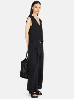 Women Sisley Trousers<Wide Leg Trousers In Linen