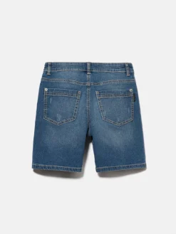 Boys Sisley Trousers<Worn Look Denim Bermudas
