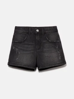 Girls Sisley Trousers & Skirts<Worn Look Denim Shorts